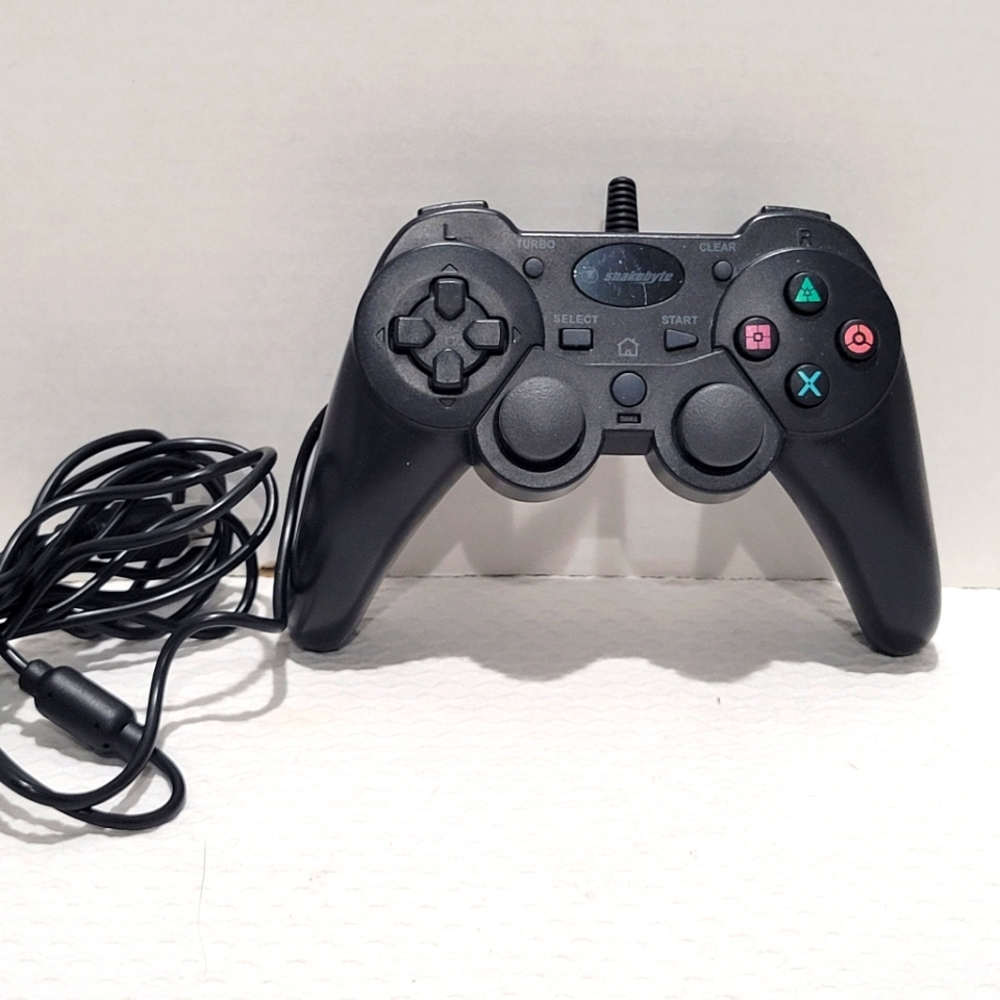 Snakebyte SB00566 basic wired game controller for Sony Playstation 3 PS3 black